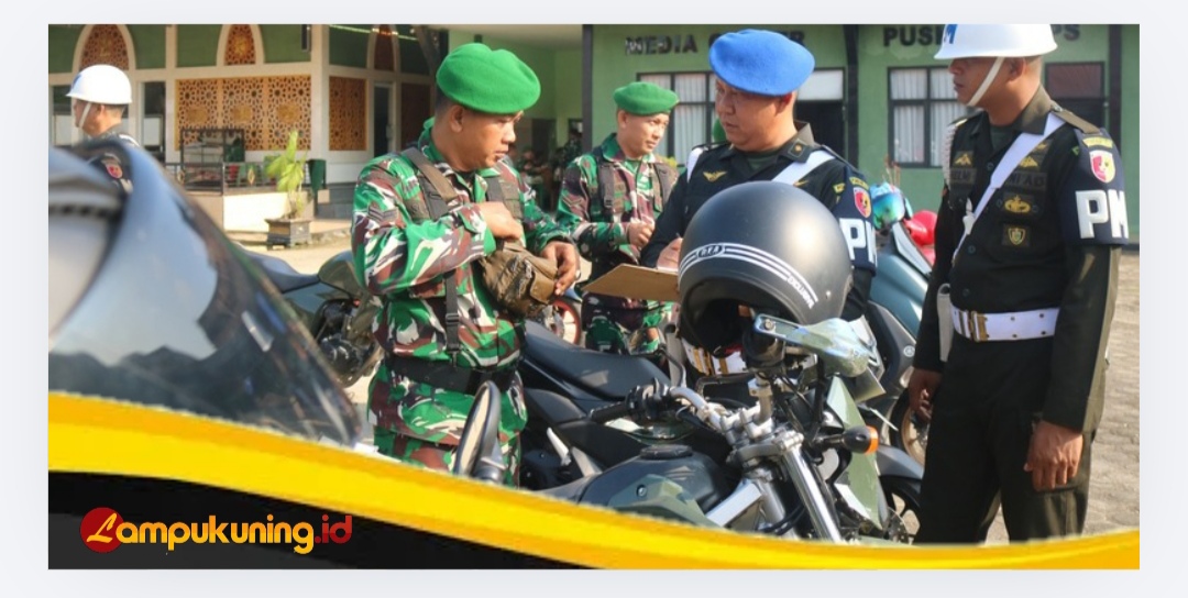 Ops Gaktib 2026 Digelar, Polisi Militer Periksa Kendaraan dan Tegakkan Disiplin Prajurit Kodim 0416/Bute