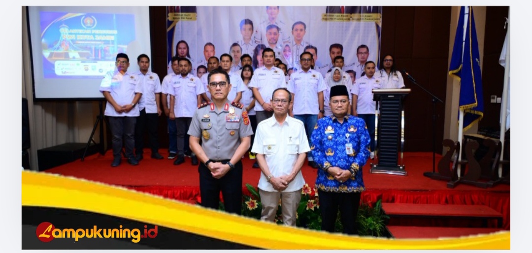 Kapolda Jambi Hadiri Pelantikan Ketua dan Pengurus PWI Kota Jambi Masa Bakti 2026-2029