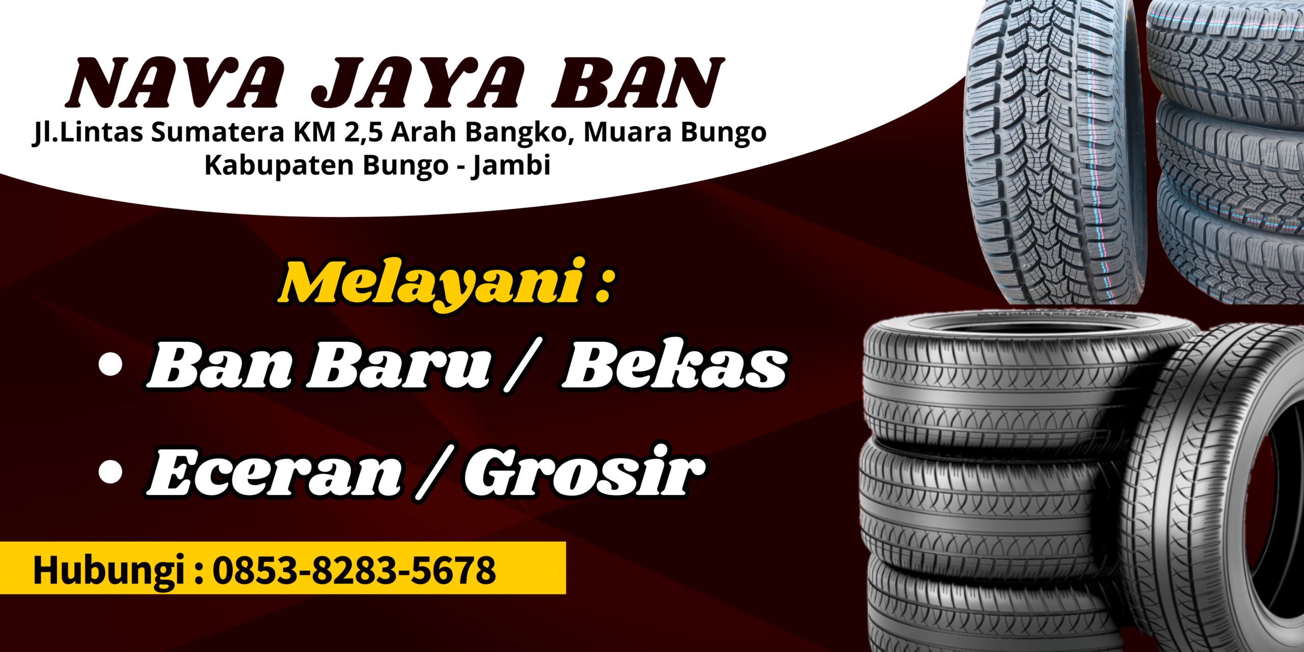 Nava Jaya Ban Muaro Bungo: Solusi Lengkap Kebutuhan Ban Kendaraan Anda, Eceran Maupun Grosir