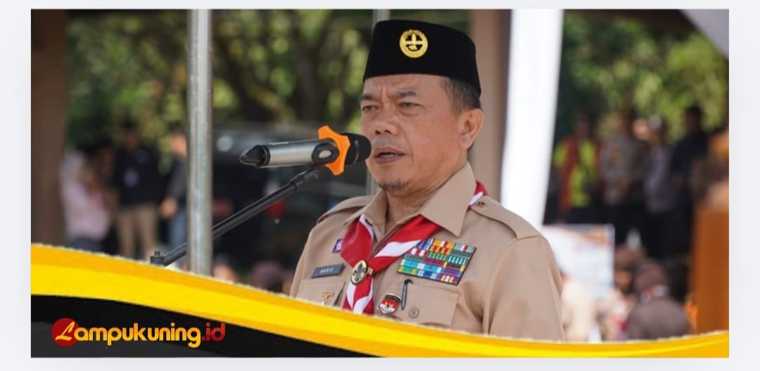 Buka Jambore Daerah Pramuka Jambi, Gubernur Al Haris: Sebagai Wadah Mengasah Wawasan, Kepemimpinan dan Kemandirian