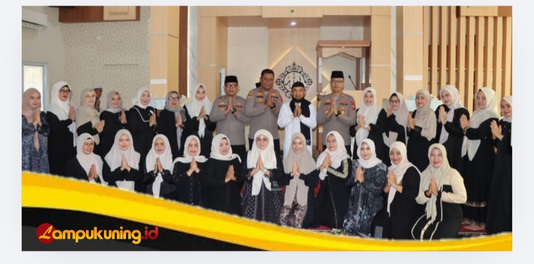 Binrohtal dan Doa Bersama Warnai Peringatan HUT Bhayangkara ke-80 di Polres Bungo