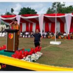 Bupati Bungo H. Dedy Putra Pimpin Upacara Pembukaan TMMD Ke-129 TA 2026 Kodim 0416/Bute
