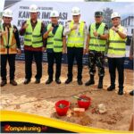Bupati H.Dedy Putra, Peletakan Batu Pertama Pembangunan Gedung Kantor Imigrasi Kelas III Non TPI Bungo