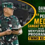 Dandim 0416/Bungo Tebo: Peran Media Sangat Penting dalam Menyukseskan Program TMMD Ke-129