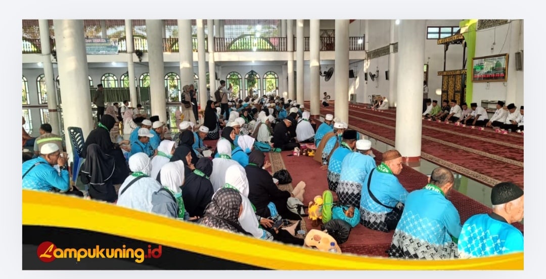 188 Jemaah Haji Kloter 25 Tiba di Bungo, Polres Lakukan Pengamanan Ketat