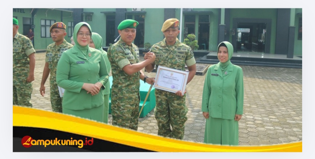 Dandim 0416/Bungo Tebo Letkol Inf Yudi Susilo Yudhanto Lepas Prajurit Purna Tugas dan Pindah Satuan