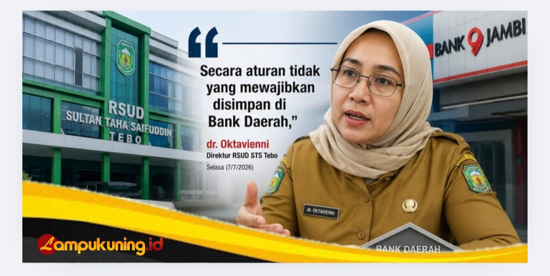 Tanggapi Usulan Golkar, Direktur RSUD STS: Aturan Tidak Mewajibkan Dana BLUD di Bank Jambi