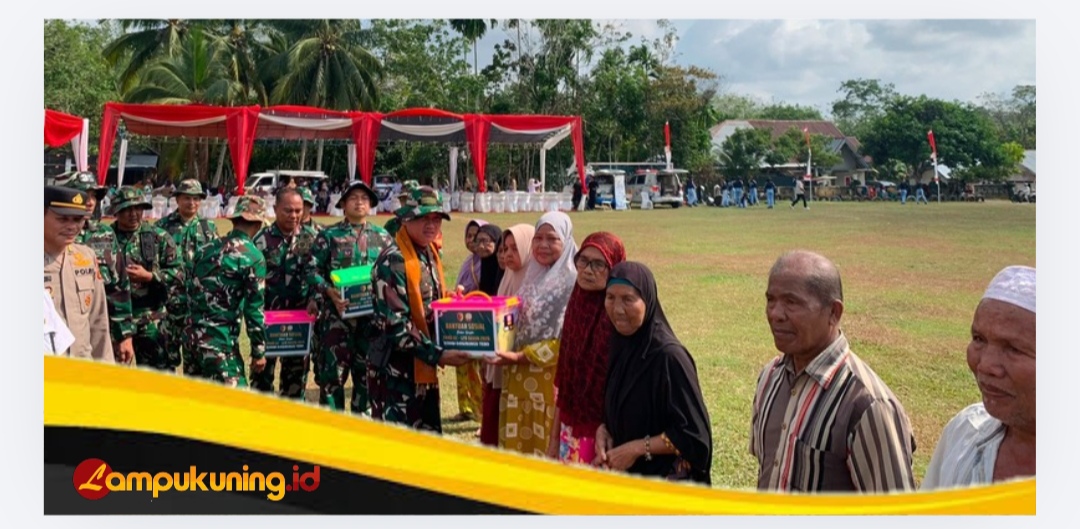 TMMD Ke-129 Kodim 0416/Bute, Energi Harapan Baru Bagi Warga Dusun Tanjung Agung