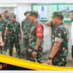 Danrem 042/Gapu Tinjau Langsung Pelaksanaan TMMD Ke-129 Kodim 0416/Bute