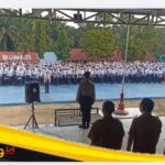 Kapolres Bungo Kerahkan Personel Jadi Pembina Upacara, Pelajar Dibentengi dari Narkoba dsn Geng Motor