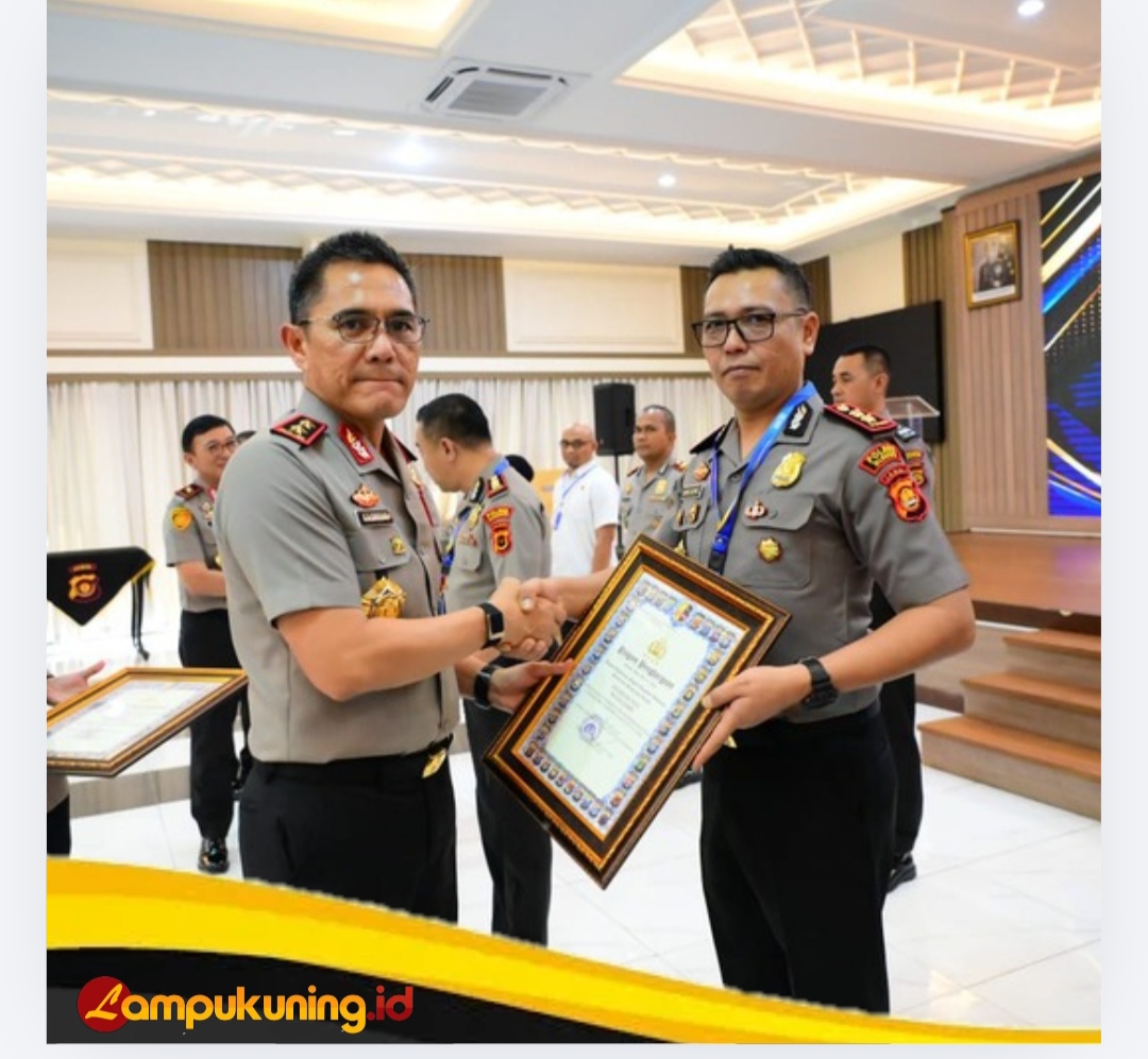 Kapolres Bungo AKBP Zamri Elfino Mendapat Penghargaan IKPA dengan Raihan Nilai Sempurna dari Kapolri