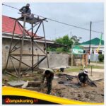 IMG_20260802_113258 Tower Tandon Sumur Bor Mulai Dikerjakan Anggota Personel Satgas TMMD Ke-129 Kodim 0416/Bute