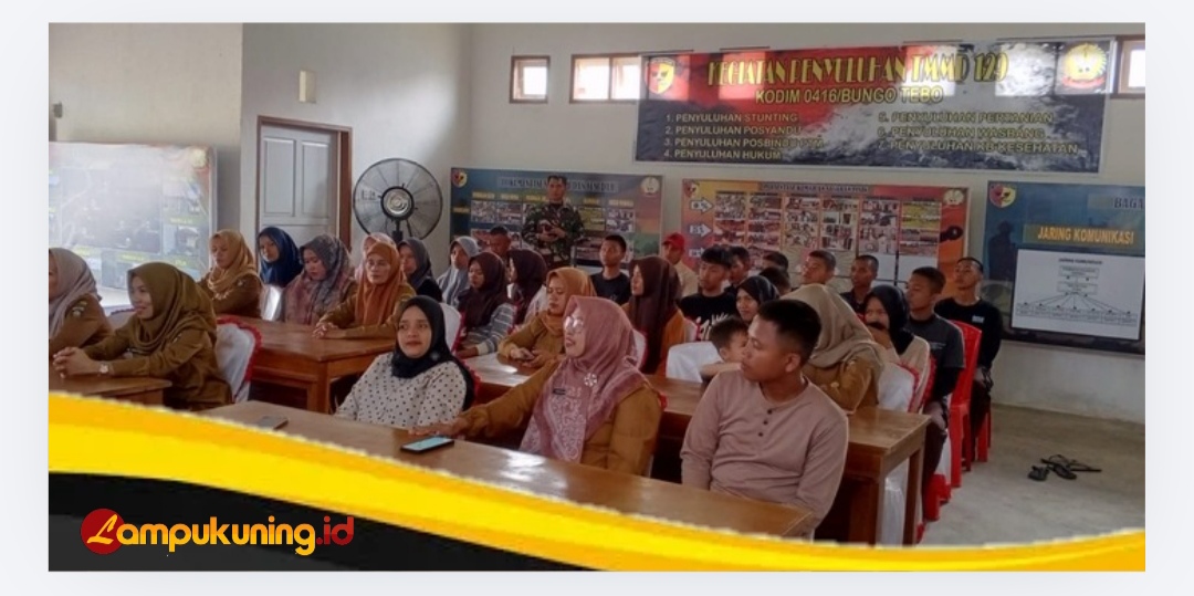 Satgas TMMD Ke-129 Kodim 0416/Bute Gelar Penyuluhan Wawasan Kebangsaan Bagi Pegawai Kecamatan, Siswa SLTA dan Masyarakat