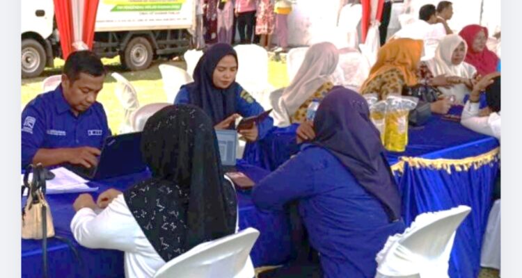 Kodim 0416/BUTE Donasikan Iuran JKN bagi 100 Warga dalam Rangka TMMD ke-129