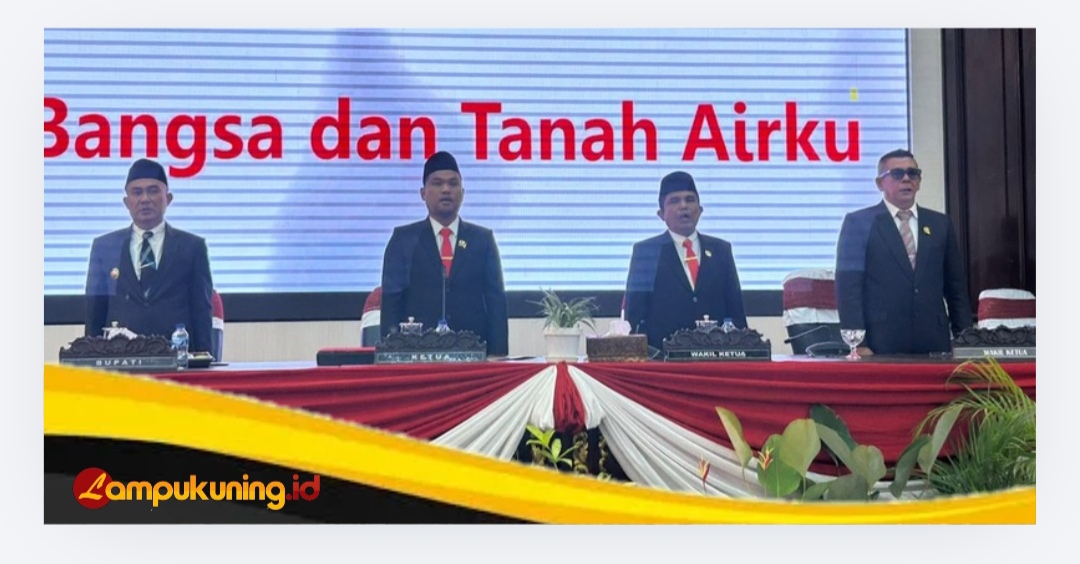 Ketua DPRD Bungo Pimpin Rapur Simak Pidato Kenegaraan Presiden RI dalam Rangka HUT ke-81 Kemerdekaan