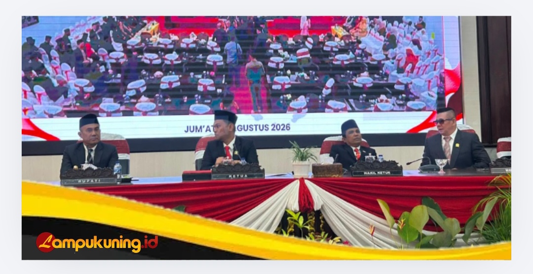 Bupati Bungo Dedy Putra Menghadiri Rapur DPRD Bungo, Simak Pidato Kenegaraan Presiden RI dalam Rangka HUT ke-81 Kemerdekaan