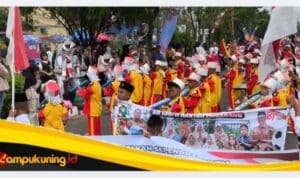 IMG_20260819_155429 Kapolres Bungo Turun Langsung Amankan Pawai Kemerdekaan, 235 Peleton Tumpah Ruah di Jalanan