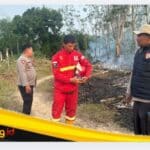 IMG_20260823_204515 Polsek Muara Bungo Bersama Manggala Agni Padamkan Karhutla di Kebun Karet Teluk Beringin