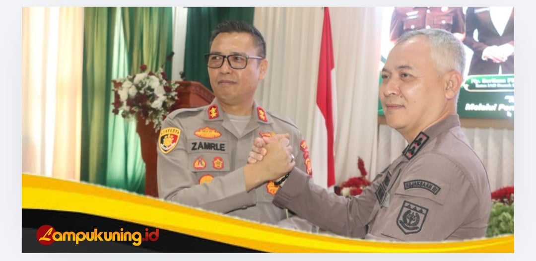 Tunjukan Solidaritas dan Sinergitas, AKBP Zamri Elfino Sambangi Kejaksaan Negeri Bungo