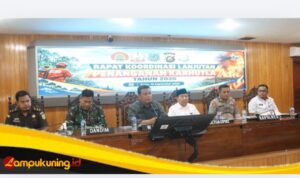 Wabup Katamso Tekankan Aksi Nyata dalam Rakor Karhutla, Seluruh Pihak Diminta Bergerak Cepat.
