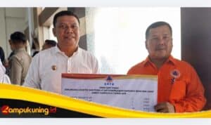 Wabup Katamso Hadiri Rakor Karhutla Bersama Kepala BNPB dan Menteri Kehutanan, Tanjab Barat Terima Bantuan Rp500 Juta.