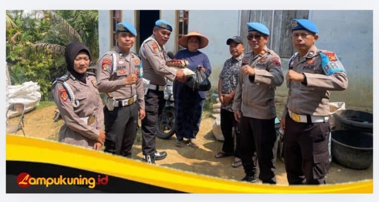 Sambut HUT Propam Polri, Sipropam Polres Bungo Gelar Bansos 