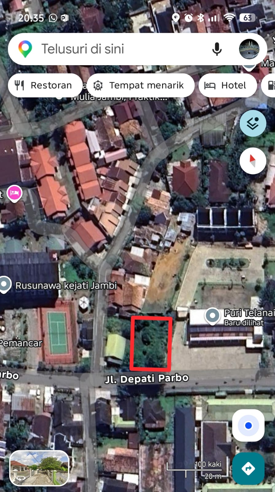 Berinvestasi Tanah di Kota Jambi, Ada Sebidang Tanah Mau Dijual