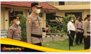 Kapolres AKBP Zamri Elfino Berikan Reward kepada 27 Personel Polres Bungo, Ini Daftarnya
