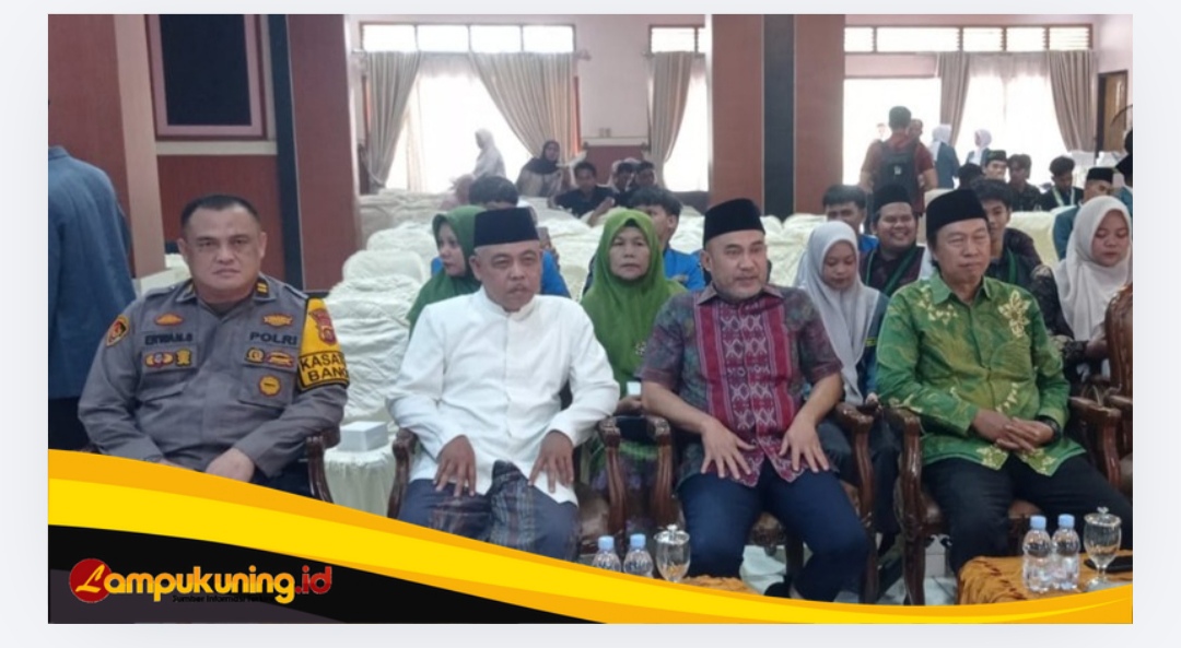 Kapolres Bungo Menghadiri Pelantikan PC IPNU dan IPPNU