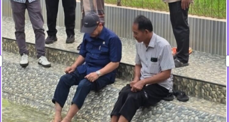 Aek Hangat Tebo Ilir Menanti Sentuhan Pembangunan, Kunjungan Cek Endra, Bawa Harapan Baru!