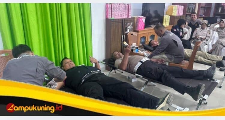 IMG_20261020_135123 HUT Humas Polri Ke-75, Polres Bungo Gelar Donor Darah