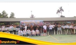 Wabup Katamso Hadiri Peringatan HUT TNI ke-81, Perkuat Sinergi TNI dan Pemerintah Daerah.