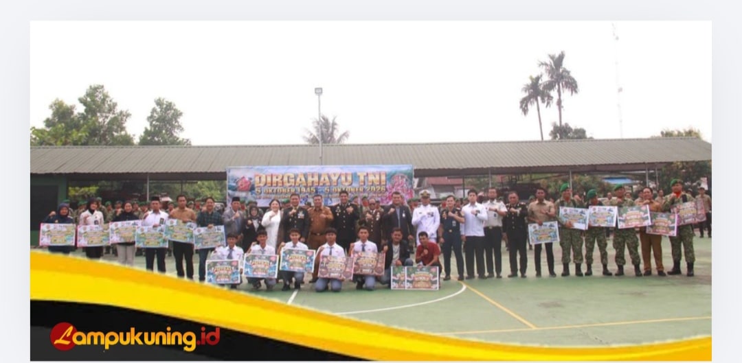 Wabup Katamso Hadiri Peringatan HUT TNI ke-81, Perkuat Sinergi TNI dan Pemerintah Daerah.