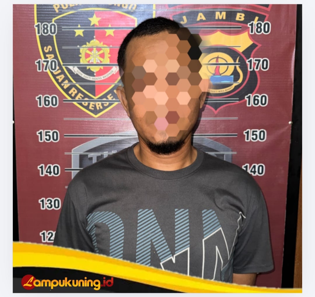 Tim Gunjo Satreskrim Polres Bungo Bekuk Terduga Pelaku Curanmor Saat Berada di Warung
