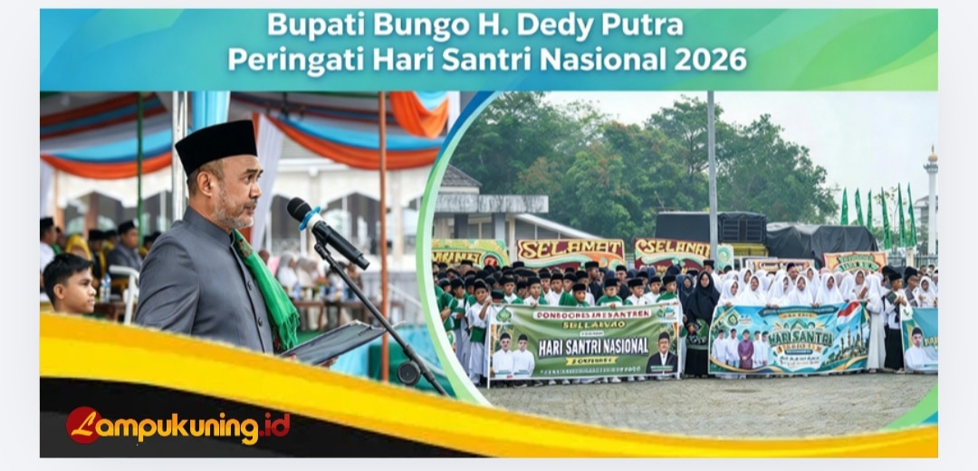 Bupati Bungo H.Dedy Putra Peringati HSN Tahun 2026